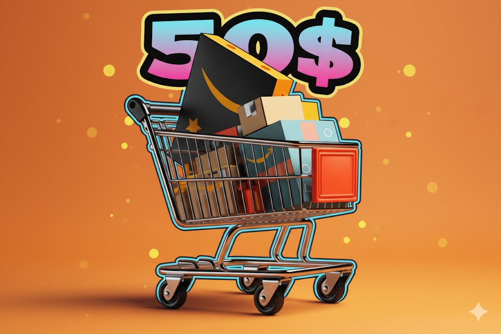 AMAZON 50$ GIFT CARD GLOBAL VERSION